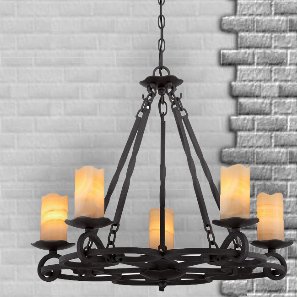 Wagon
Wheel
 Chandeliers