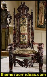 The Lord Raffles Lion Throne Chair